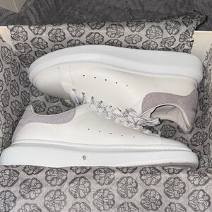 Alexander McQueen White and Gray men’s  Sneakers